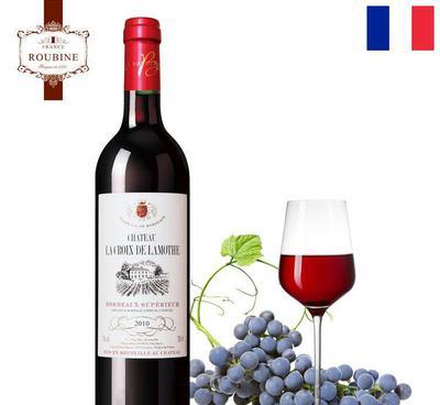 法國原瓶進(jìn)口葡萄酒 拉克魯瓦拉莫特干紅葡萄酒750ml紅酒拉莫特 波爾多AOC全國招商