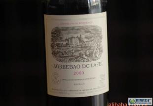 葡萄酒 法國(guó)進(jìn)口 原瓶裝 正品 拉菲家族酒 拉菲.艾格力堡 2003_食品、飲料_世界工廠網(wǎng)中國(guó)產(chǎn)品信息庫(kù)
